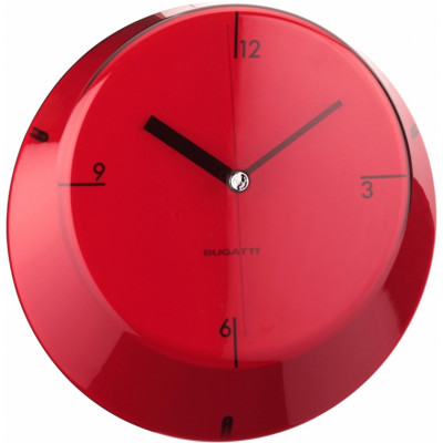 Часы настенные Casa Bugatti Glamour, красные GL3U-02190, шт