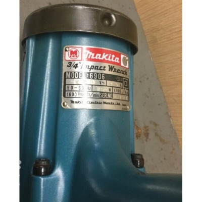 Ударный гайковерт Makita 6906, 850 Вт, без аккумулятора