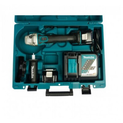 Аккумуляторная УШМ Makita DGA504RFE, 125 мм