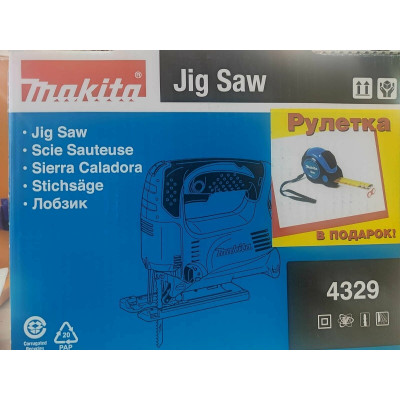 Электролобзик Makita 4329, 450 Вт