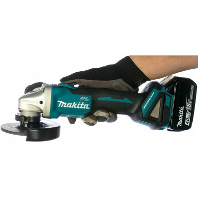 Аккумуляторная УШМ Makita DGA504RME, 125 мм