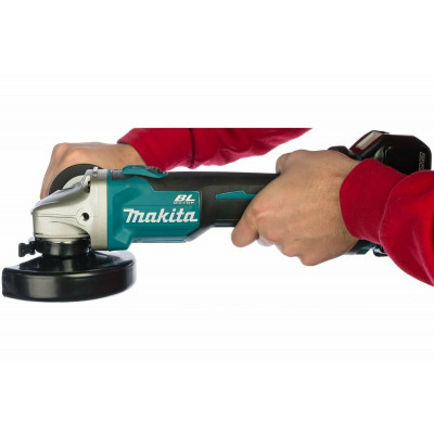 Аккумуляторная УШМ Makita DGA504RME, 125 мм