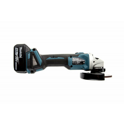 Аккумуляторная УШМ Makita DGA504RME, 125 мм