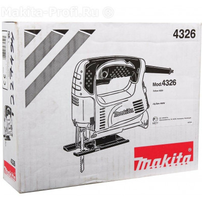 Электролобзик Makita 4326, 450 Вт