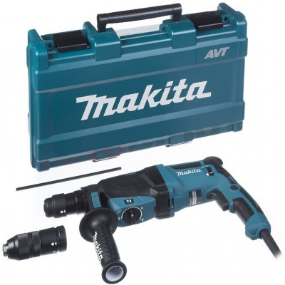 Перфоратор Makita HR2631FT, без аккумулятора, 800 Вт