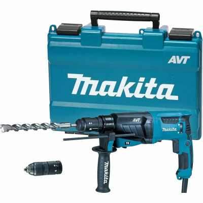 Перфоратор Makita HR2631FT, без аккумулятора, 800 Вт