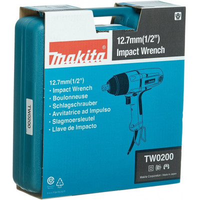 Ударный гайковерт Makita TW0200, 380 Вт, без аккумулятора