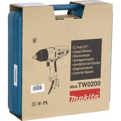 Ударный гайковерт Makita TW0200, 380 Вт, без аккумулятора