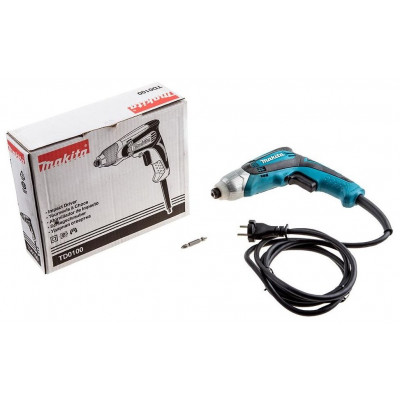 Ударный шуруповерт Makita TD0100, 230 Вт