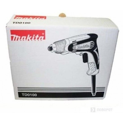 Ударный шуруповерт Makita TD0100, 230 Вт