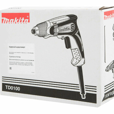 Ударный шуруповерт Makita TD0100, 230 Вт