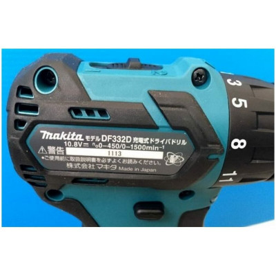 Аккумуляторная дрель-шуруповерт Makita DF332DWME