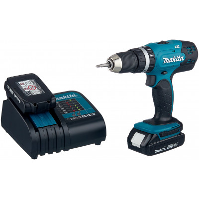 Аккумуляторная ударная дрель-шуруповерт Makita DHP453SYE