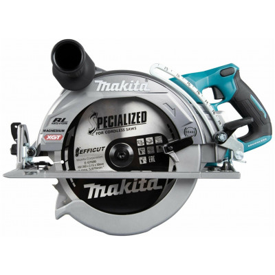 Аккумуляторная дисковая пила  Makita RS002GZ, 40 В, синий/серебристый