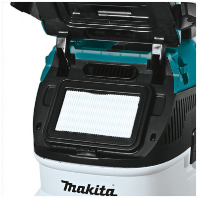 Профессиональный пылесос Makita VC4210L, 1200 Вт, белый/синий/черный