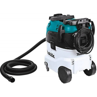 Профессиональный пылесос Makita VC4210L, 1200 Вт, белый/синий/черный