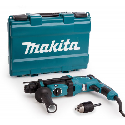 Перфоратор Makita HR2630X7, без аккумулятора, 800 Вт