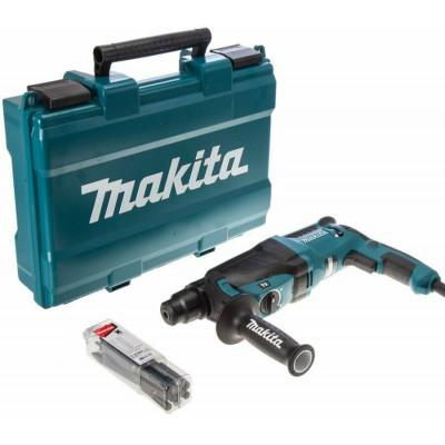 Перфоратор Makita HR2630X7, без аккумулятора, 800 Вт