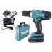 Аккумуляторная дрель-шуруповерт Makita DF457DWE