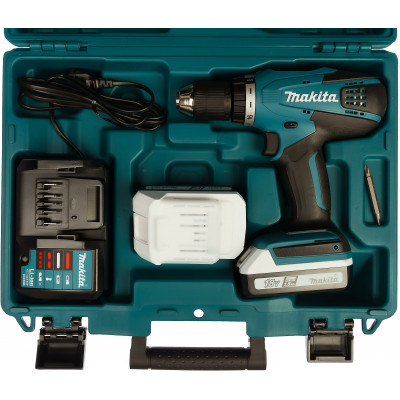 Аккумуляторная дрель-шуруповерт Makita DF457DWE