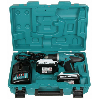 Аккумуляторная дрель-шуруповерт Makita DF457DWE