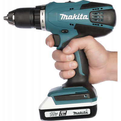 Аккумуляторная дрель-шуруповерт Makita DF457DWE