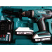 Аккумуляторная дрель-шуруповерт Makita DF457DWE