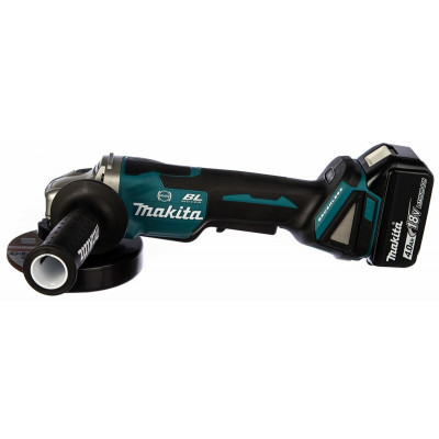 Аккумуляторная УШМ Makita DGA508RME, 125 мм