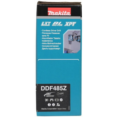 Аккумуляторная дрель-шуруповерт Makita DDF485Z, без аккумулятора