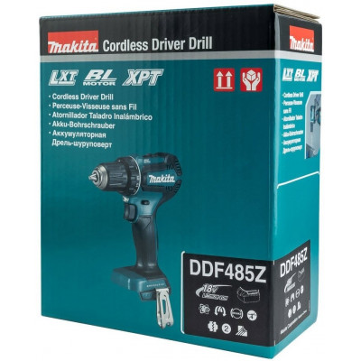 Аккумуляторная дрель-шуруповерт Makita DDF485Z, без аккумулятора