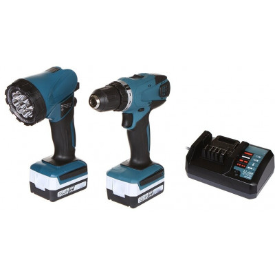 Аккумуляторная дрель-шуруповерт Makita DF347DWLE