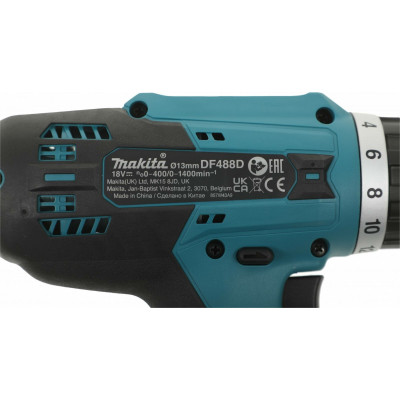 Электроинструмент Makita DF488DWE