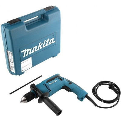 Ударная дрель Makita HP1641FK, 680 Вт