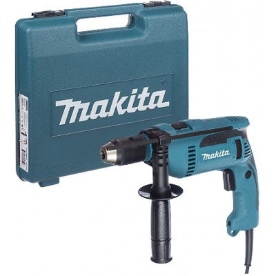 Ударная дрель Makita HP1641FK, 680 Вт