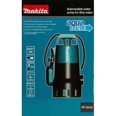 Дренажный насос Makita PF0410 (400 Вт)