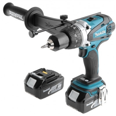 Makita дрель-шуруповерт DHP458RFE