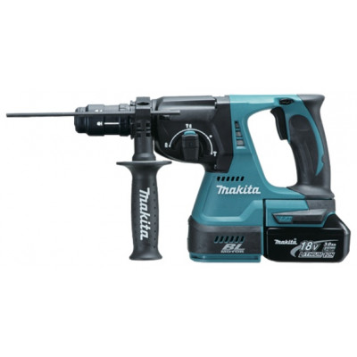 Перфоратор Makita DHR243RFE 2.4 Дж, SDS-Plus