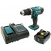 Аккумуляторная ударная дрель-шуруповерт Makita DHP453RFE