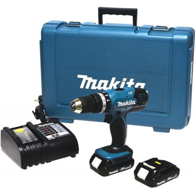 Аккумуляторная ударная дрель-шуруповерт Makita DHP453RFE