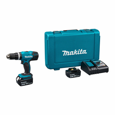 Аккумуляторная ударная дрель-шуруповерт Makita DHP453RFE