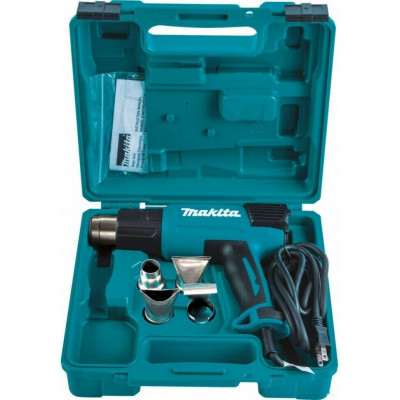 Строительный фен Makita HG6030K, 1800 Вт синий