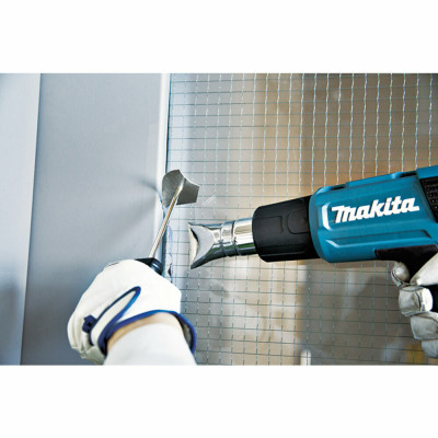 Строительный фен Makita HG6030K, 1800 Вт синий