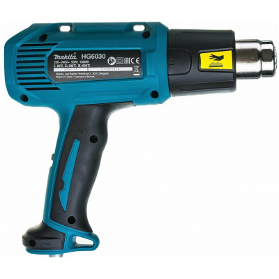 Строительный фен Makita HG6030K, 1800 Вт синий