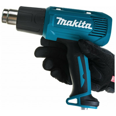 Строительный фен Makita HG6030K, 1800 Вт синий