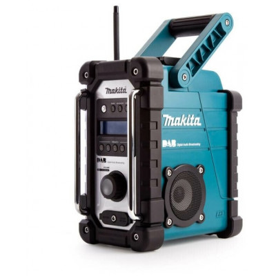 Радио аккумуляторное CXT/LXT Makita DMR110N, 12В/18В, порт USB, 2 входа AUX