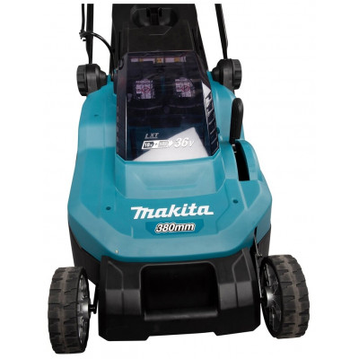 Электрическая газонокосилка Makita DLM382Z без АКБ и ЗУ, 900 Вт, 38 см