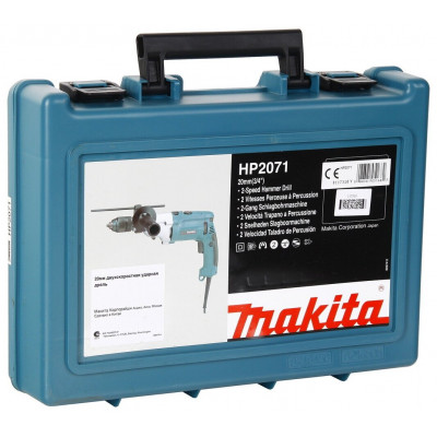 Ударная дрель Makita HP2071, 1010 Вт