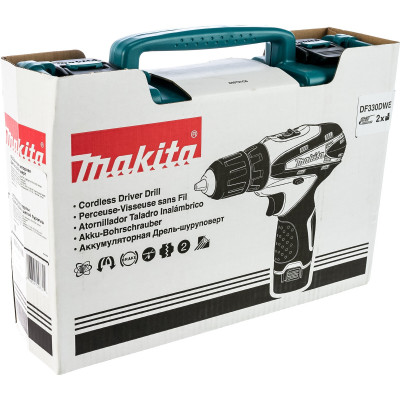 Аккумуляторная дрель-шуруповерт Makita DF330DWE