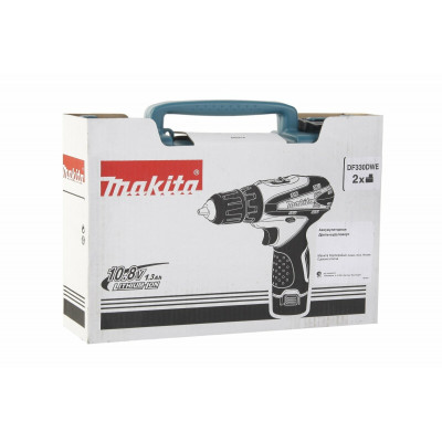 Аккумуляторная дрель-шуруповерт Makita DF330DWE