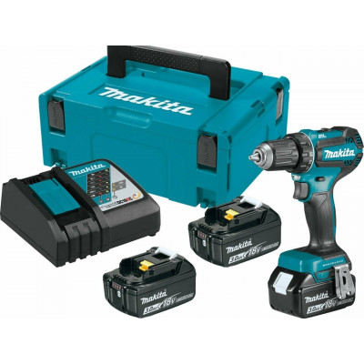 Аккумуляторная дрель-шуруповерт Makita DDF485RF3J